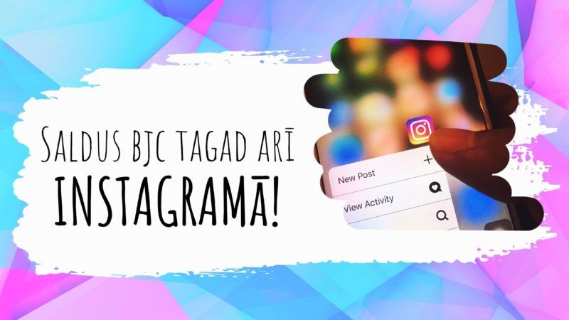 Aicinām “piesekot” Saldus BJC Instagram profilam