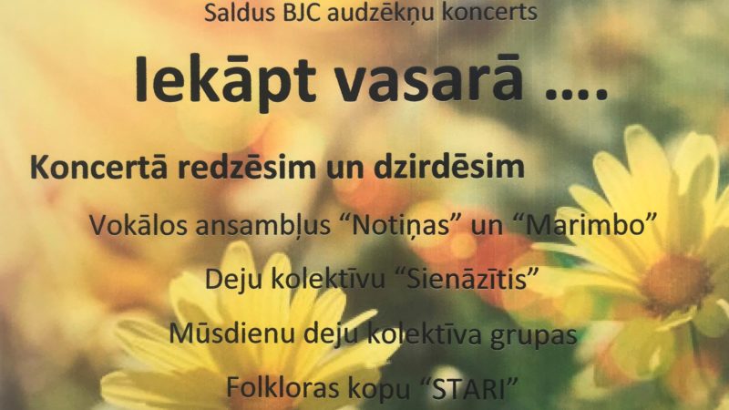 Saldus BJC gada noslēguma koncerts