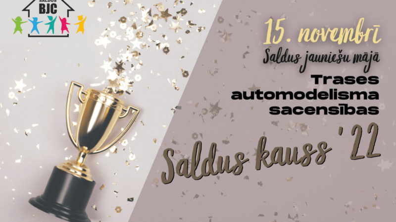 15. novembrī notiks trases automodelisma sacensības “Saldus kauss ’22”