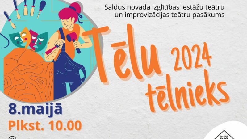 Aicinām uz pasākumu Tēlu tēlnieks 2024