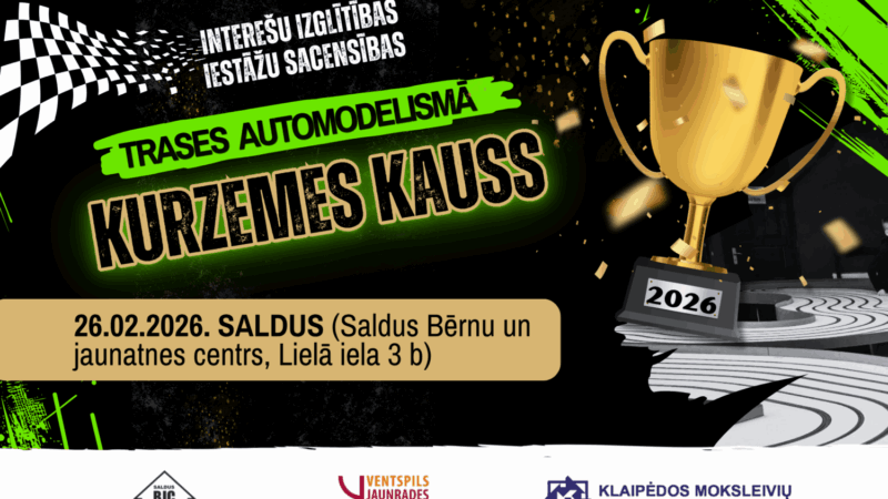 Interešu izglītības iestāžu sacensības trases automodelismā “Kurzemes kauss 2026”